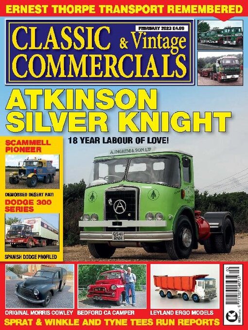 Title details for Classic & Vintage Commercials by Kelsey Publishing Ltd - Available